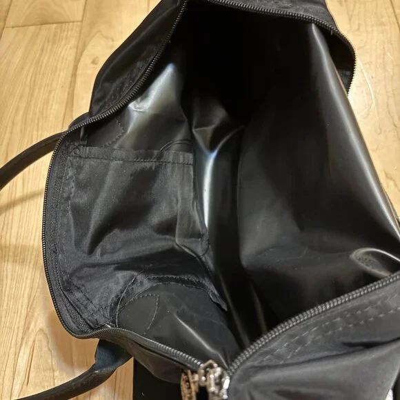 LONGCHAMP Le Pliage Original Tote Medium Shoulder Bag Black - Picture 4 of 8